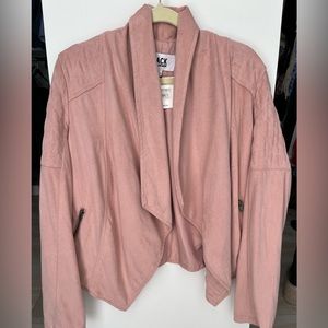 Jack by BB Dakota size large super soft faux suede jacket with tag